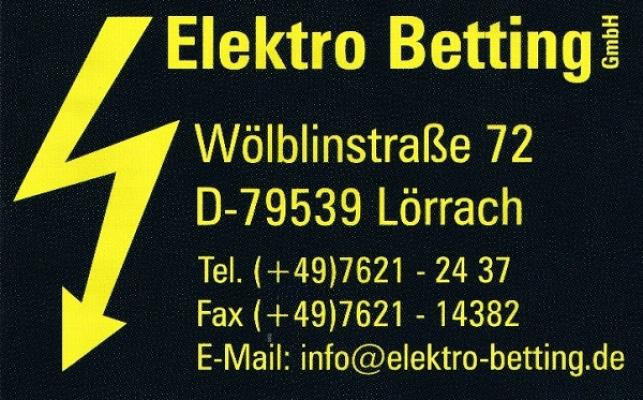 Elektro Betting GmbH Elektrotechnik