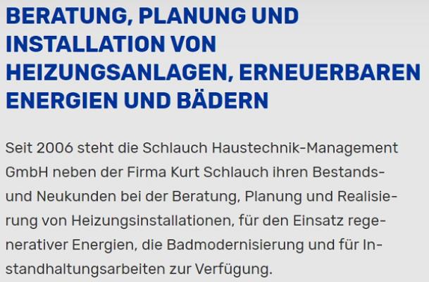 SCHLAUCH Haustechnik-Management GmbH