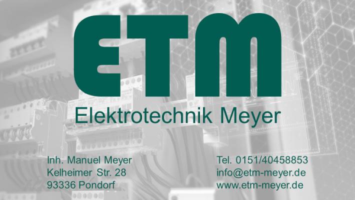 ETM - Elektrotechnik Meyer