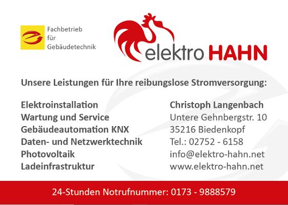 Elektro Hahn, Inh.Christoph Langenbach