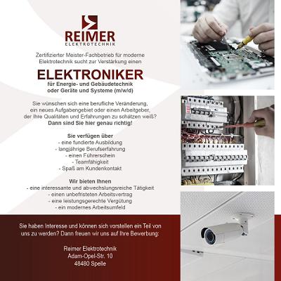 Reimer Elektrotechnik / Meisterbetrieb