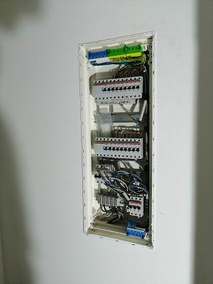 Kabelverlegen im Hochbau