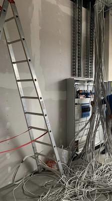 ÜZER Elektro - Vorarbeiten