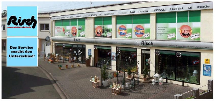 Fernseh Risch - Ihr Fachmarkt für Fernseher, Kaffeevollautomaten und Küchengeräte